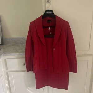 Geiorgio Armani jacket and pencil skirt